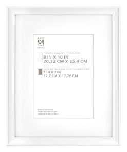 8 x 10 Matted to 5 x 7 Snapshot Wall Picture Frame by Place   Time