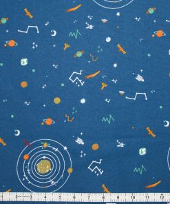 POP! Space Icons Super Snuggle Flannel Fabric