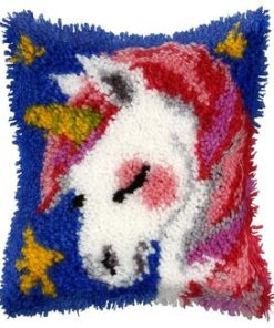 Orchidea 10 Unicorn Canvas Latch Hook Kit 4080