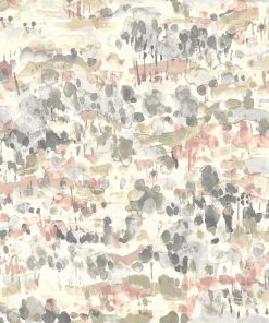 Surface Style 20.5  x 18  Sandcastle Water Coloring Peel   Stick Wallpaper