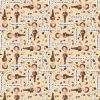 The Office Dwight Balloons Cotton Fabric