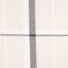 Peach Black Plaid Blizzard Fleece Fabric