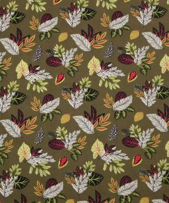 Green Leaf Variety Super Snuggle Flannel Fabric