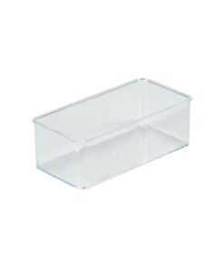 Simplify 6 Clear Narrow Drawer Organizer