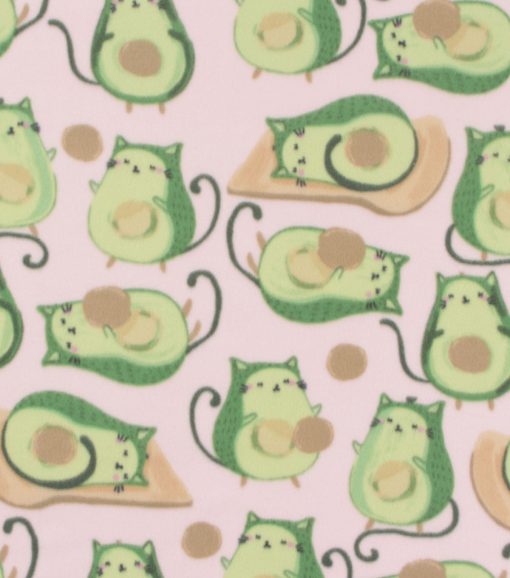 Blizzard Fleece Fabric Avocato - Image 2