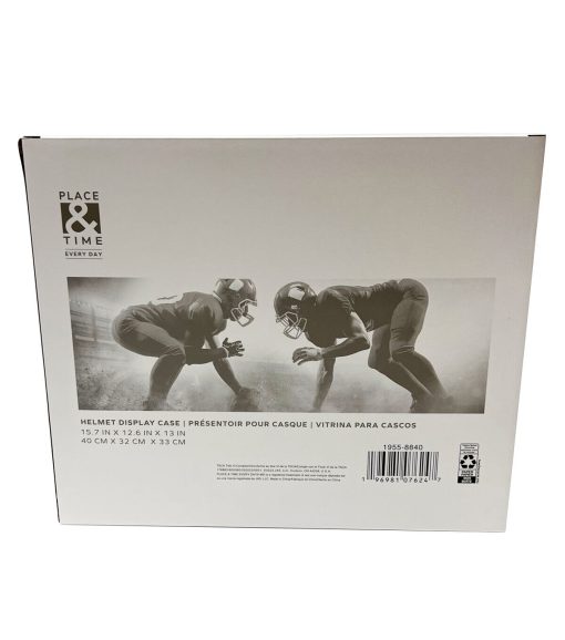 16 x 13 Acrylic Helmet Display Case by Place   Time - Image 3