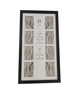 4 x 6 Black 12 Photo Collage Frame by Place   Time