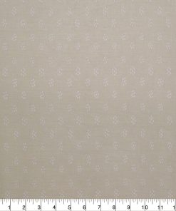 White Dots on Cream Quilt Cotton Fabric by Quilter s Showcase