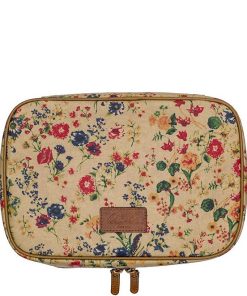 Prairie Rose Printed Hanging Toiletry Kit