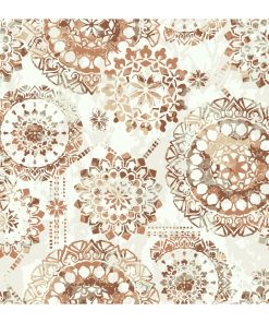 RoomMates 20.5 x 16.5  Bohemian Medallion Peel   Stick Wallpaper