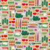 Veggies Super Snuggle Flannel Fabric