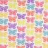 Multi Butterfly Lines Blizzard Fleece Fabric