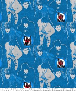 The Who Fleece Fabric Crowd