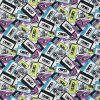 Cassettes Super Snuggle Flannel Fabric