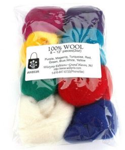 Wistyria Editions .22oz Needle Felting Roving Wool