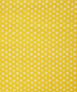 Dots on Yellow Cotton Fabric by Keepsake Calico
