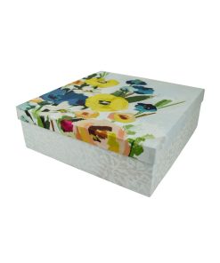 11 Floral Square Box by Hudson 43