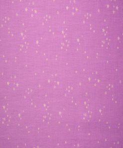 Scattered Stars on Pink Cotton Fabric by Quilter s Showcase