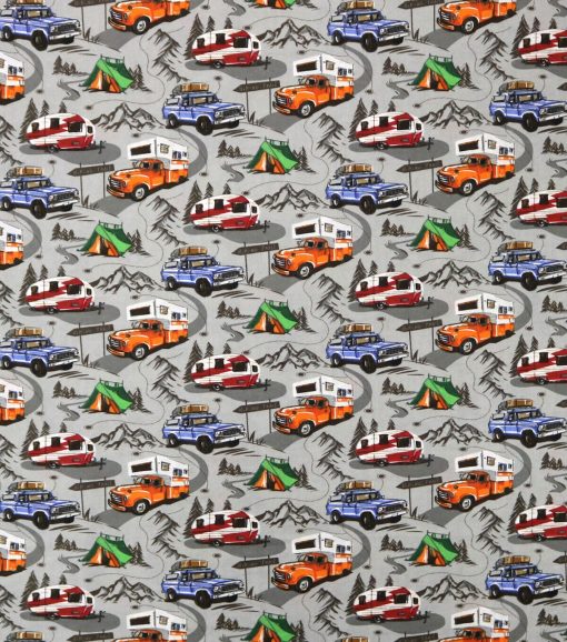 Road Trip Super Snuggle Flannel Fabric - Image 2