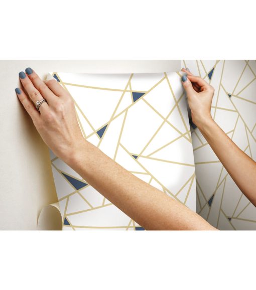 RoomMates Wallpaper Gold Fracture - Image 7