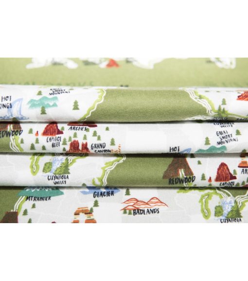 Super Snuggle National Parks Flannel Fabric - Image 3