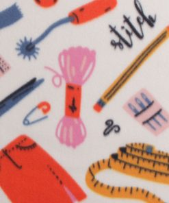 Sewing Icons Blizzard Fleece Fabric
