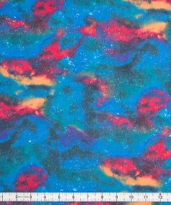 Rainbow Night Sky Super Snuggle Flannel Fabric