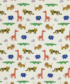 Zoo Animal Mix Super Snuggle Flannel Fabric