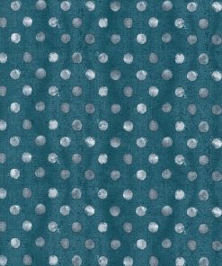 Denim Painted Dots Quilt Cotton Fabric by Keepsake Calico
