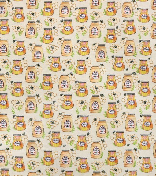 Honey Jars Super Snuggle Flannel Fabric
