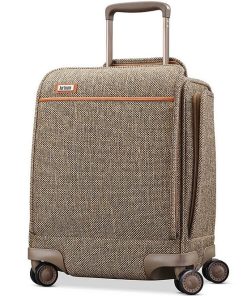 Tweed Legend Underseat Carry-On Spinner Suitcase