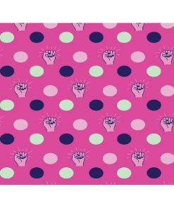 Girl Power Super Snuggle Flannel Fabric
