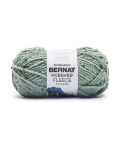 Bernat Forever Fleece Tweed Blanket 158yds Super Bulky Polyester Yarn