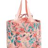 Vera Bradley ReActive Drawstring Paradise Bright Coral Family Tote Bag