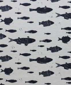 Calm   Cool Fish Super Snuggle Flannel Fabric